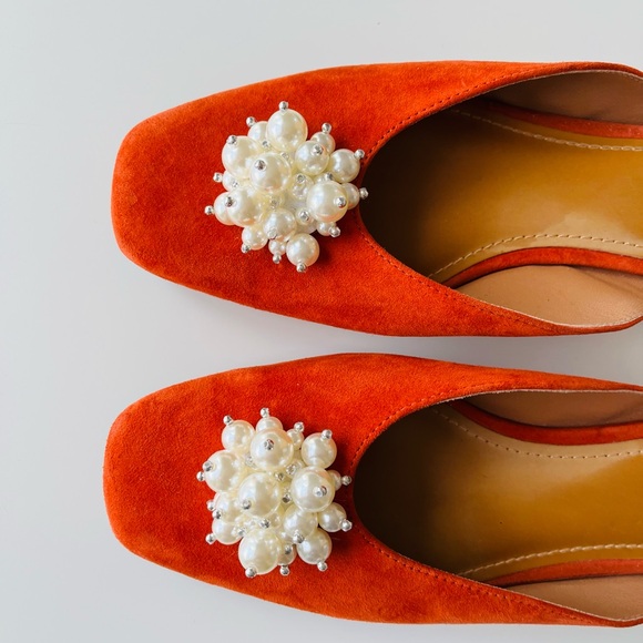 Gorgeous Lisa + Vicky Suede Flats• Sz 6.5 - Picture 3 of 6